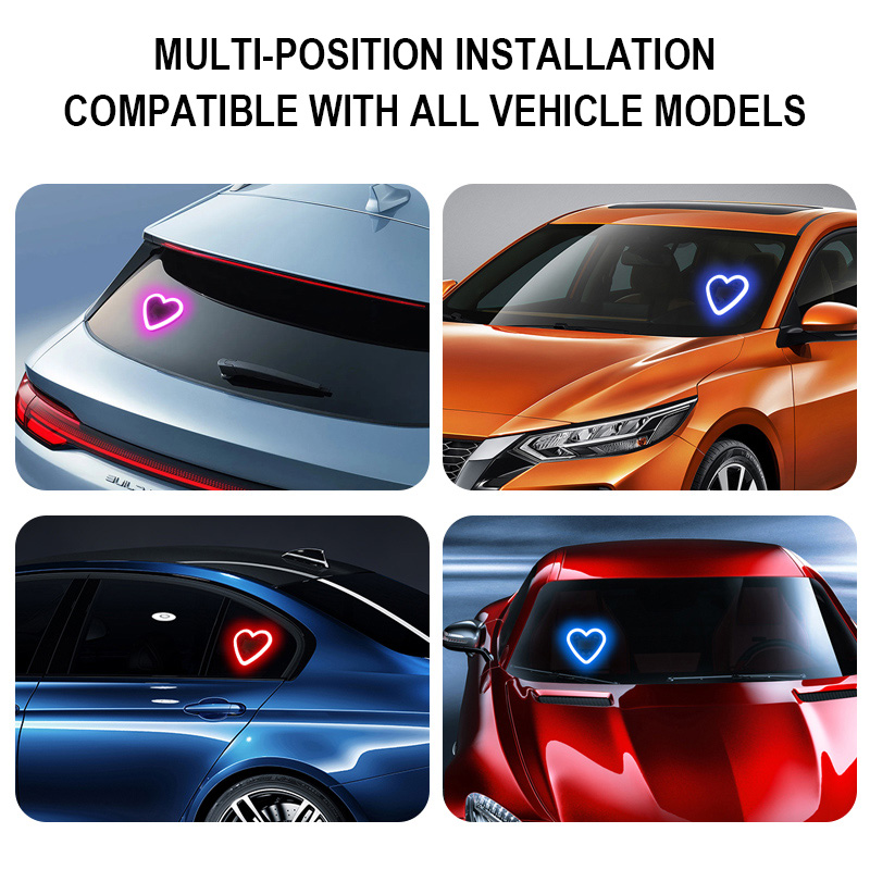 Car LED Love Atmosphere Window - Led El Wire incelemesi ve fiyatı