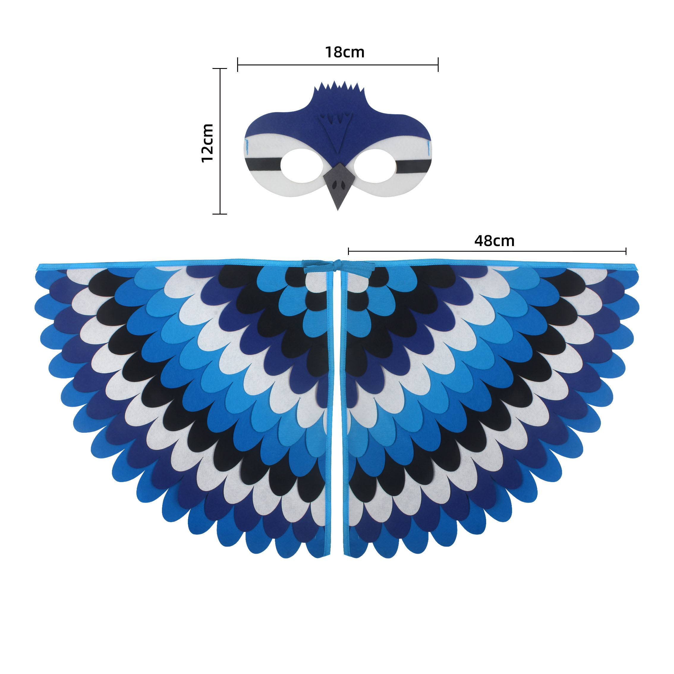 Cute Owl Wings Costume Animal  - Cosplay Prop Pattern incelemesi ve fiyatı