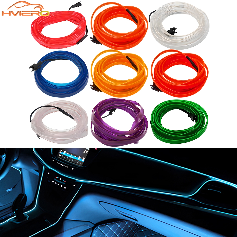 1/2/3/5M Car Interior Atmosphe - Led El Wire incelemesi ve fiyatı