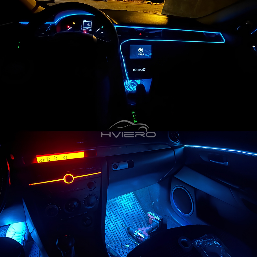 1/2/3/5M Car Interior Atmosphe - Led El Wire incelemesi ve fiyatı