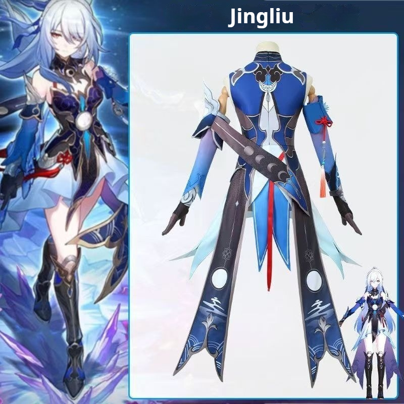 Jingliu Cosplay Costume Honkai - Prop For Cosplay incelemesi ve fiyatı