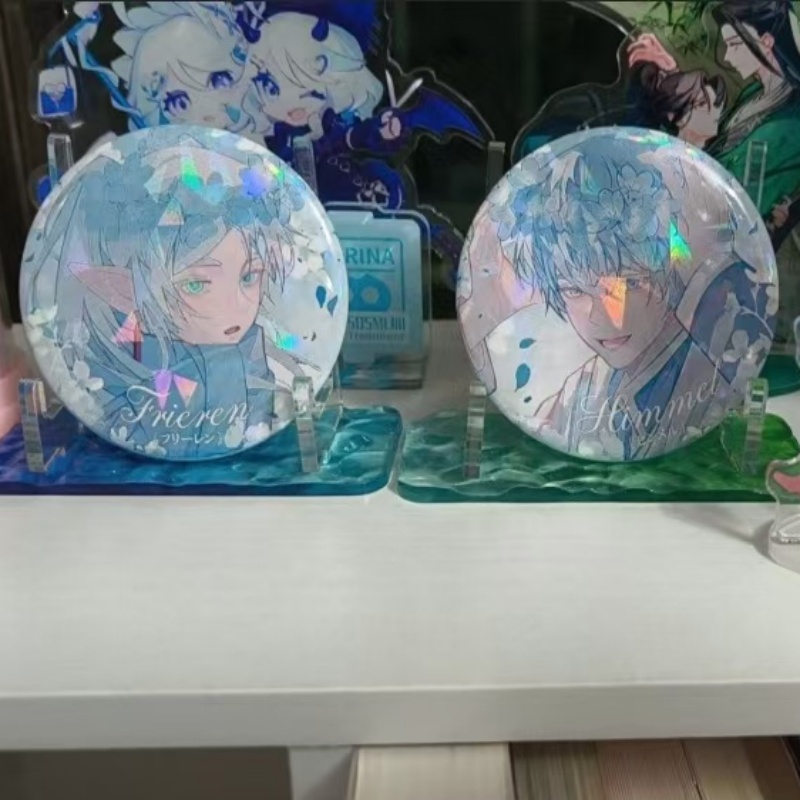 Anime Frieren Himmel Badge Car - Frieren Cosplay Prop incelemesi ve fiyatı