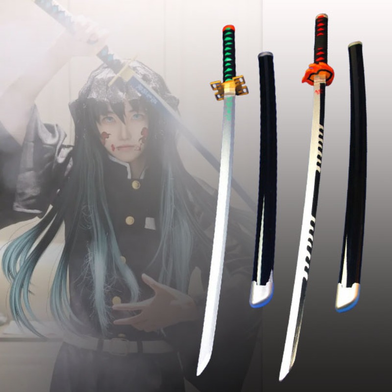 41in/104cm Demon Slayer Katana - Cosplay Prop Katana incelemesi ve fiyatı