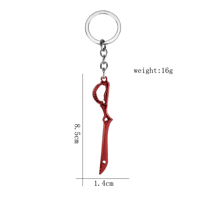 Anime KILL la KILL Key Chains  - Keyblade Cosplay Prop incelemesi ve fiyatı