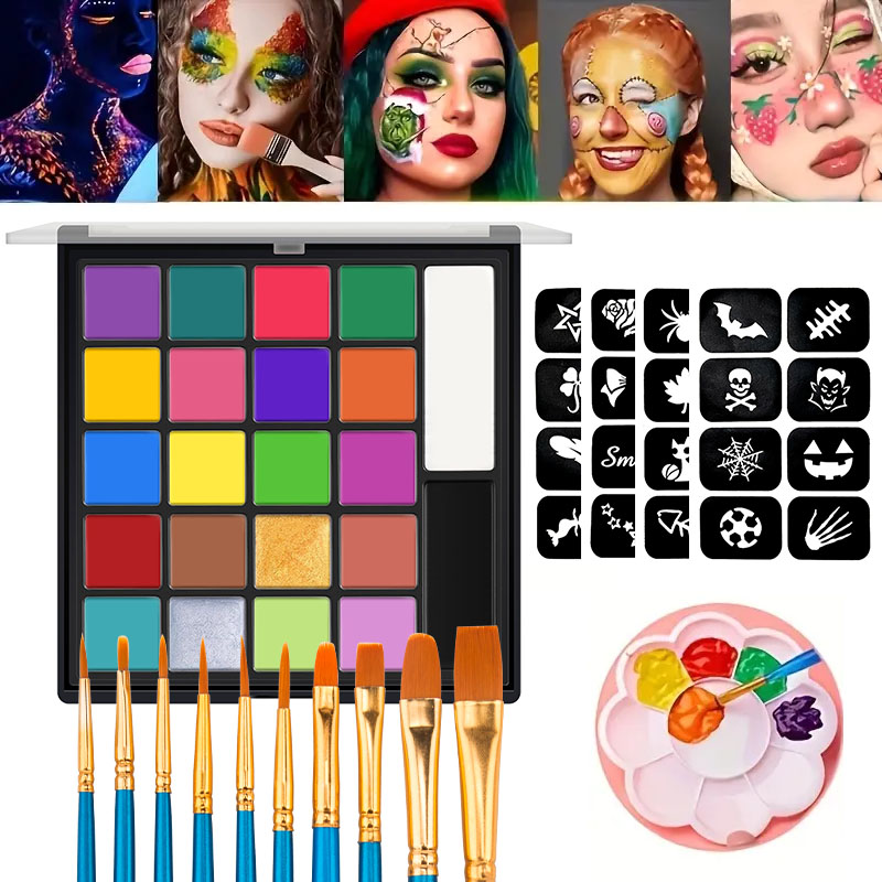 Face Paint Body Makeup Hallowe - Body Paint Sfx incelemesi ve fiyatı