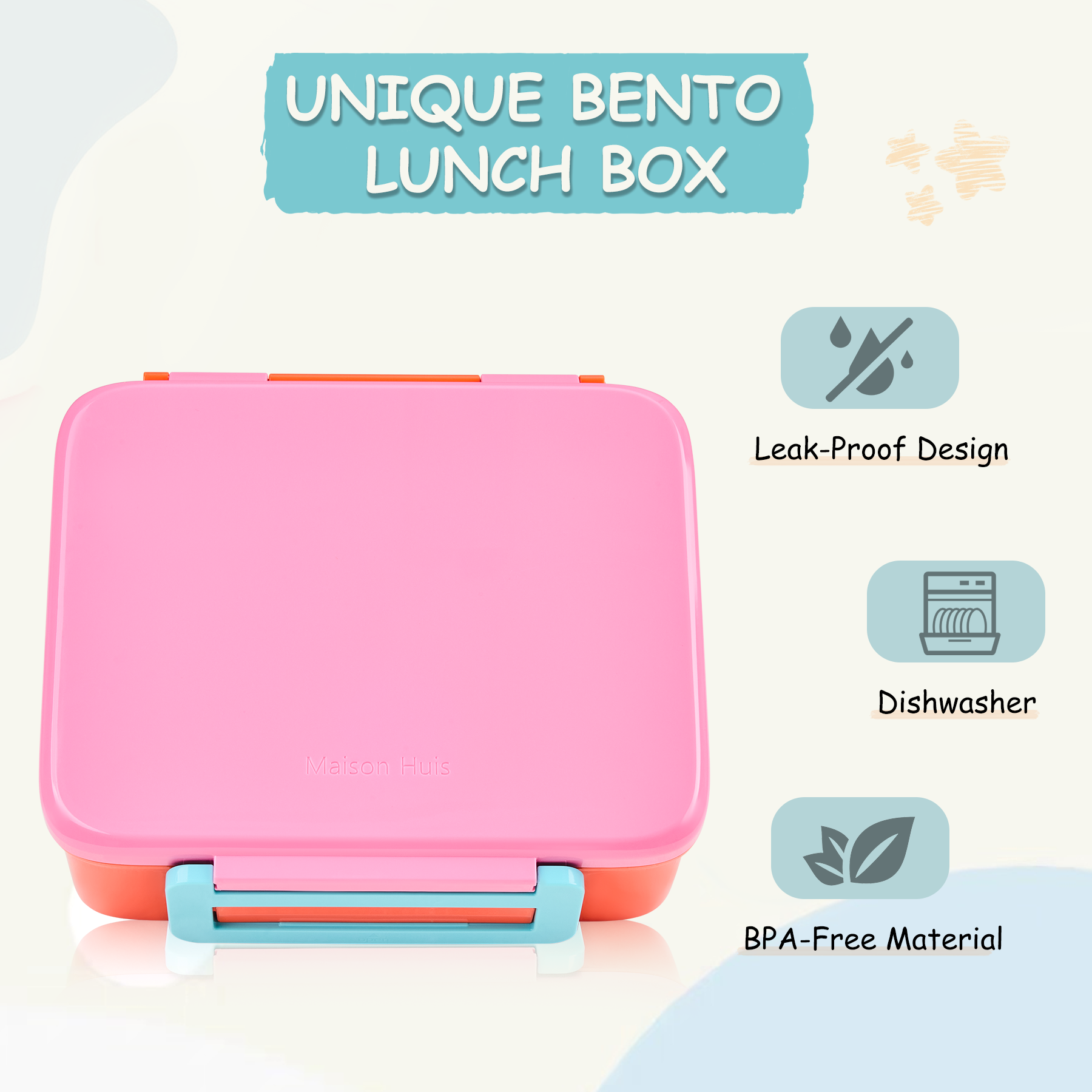 Bento Lunch Box for Kids with  - Worbla Thermoplastic incelemesi ve fiyatı