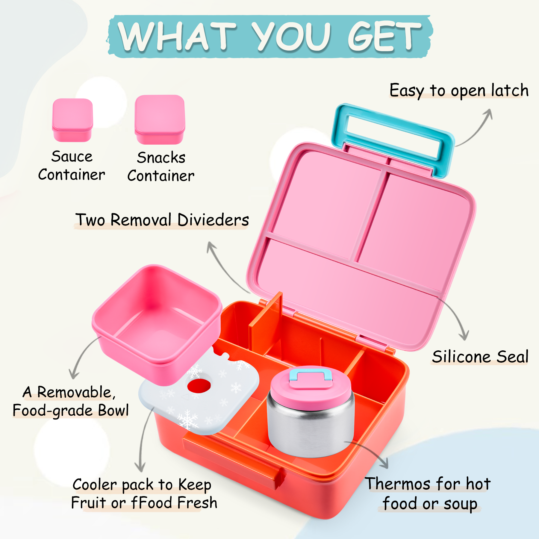 Bento Lunch Box for Kids with  - Worbla Thermoplastic incelemesi ve fiyatı
