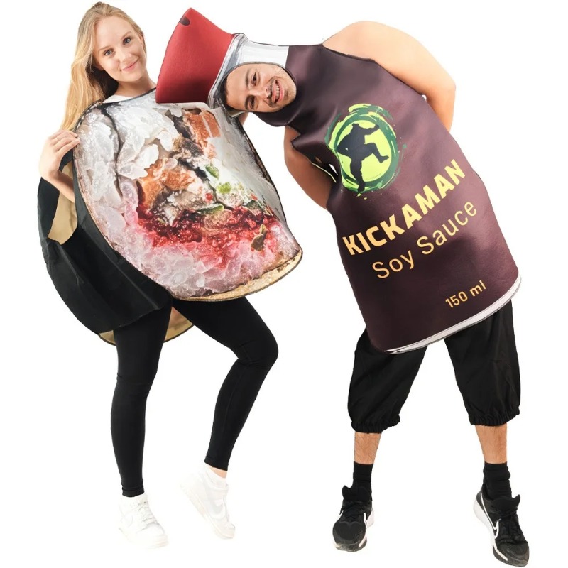 2pcs/set Sushi Soy Sauce Combi - Cosplay Prop Business incelemesi ve fiyatı
