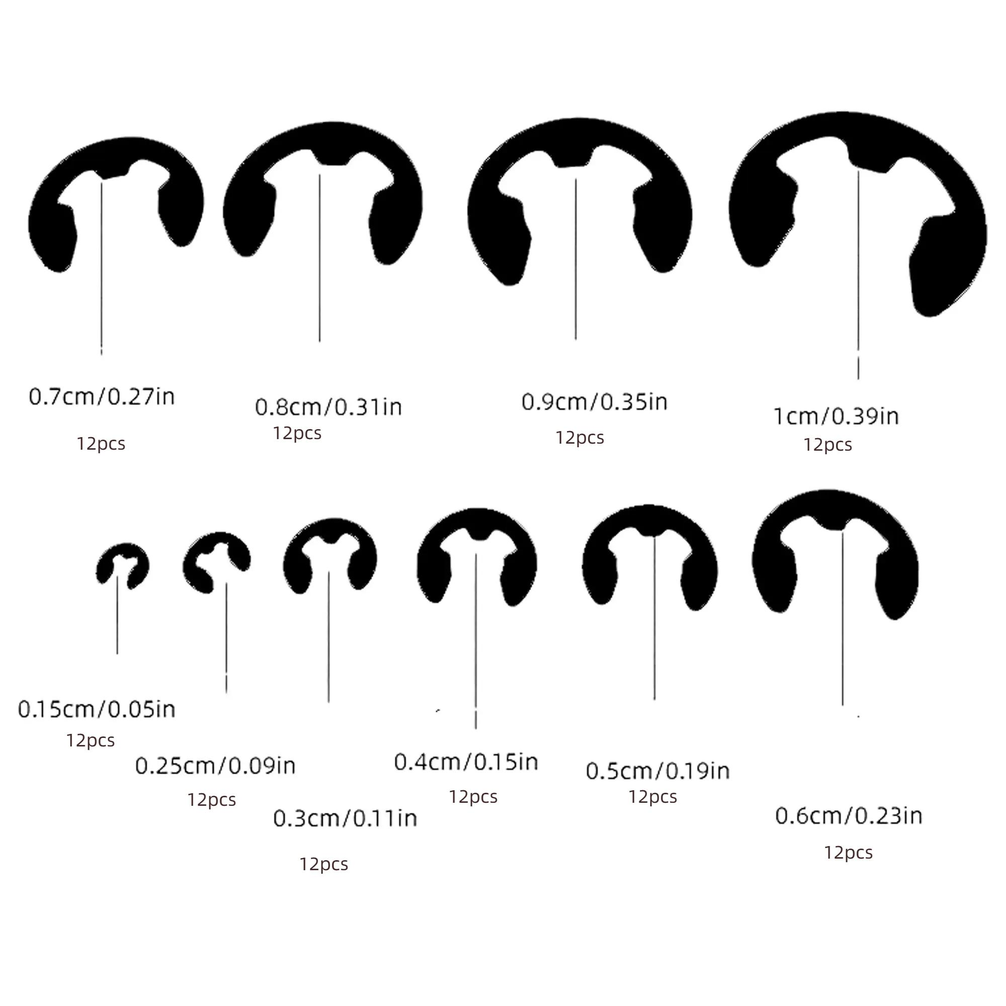 120PCS Black Stainless Steel R - Snap Fastener Set incelemesi ve fiyatı