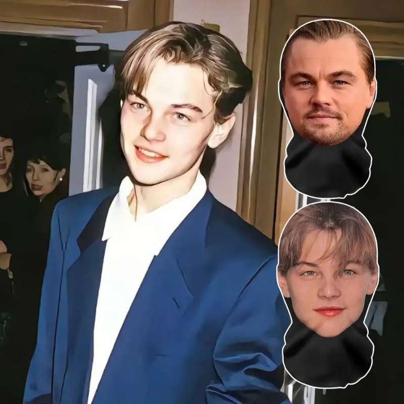 Leonardo DiCaprio 3D Pattern M - Cosplay Prop Pattern incelemesi ve fiyatı