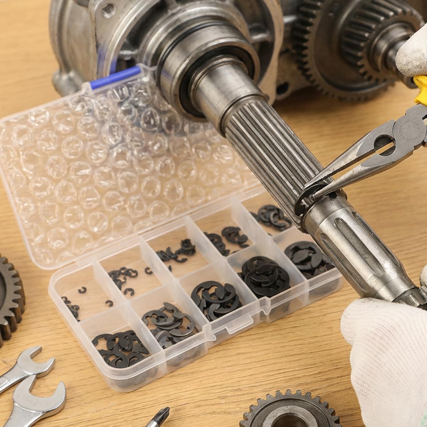 120pcs Set M1.5-M10 Black E Cl - Snap Fastener Set incelemesi ve fiyatı
