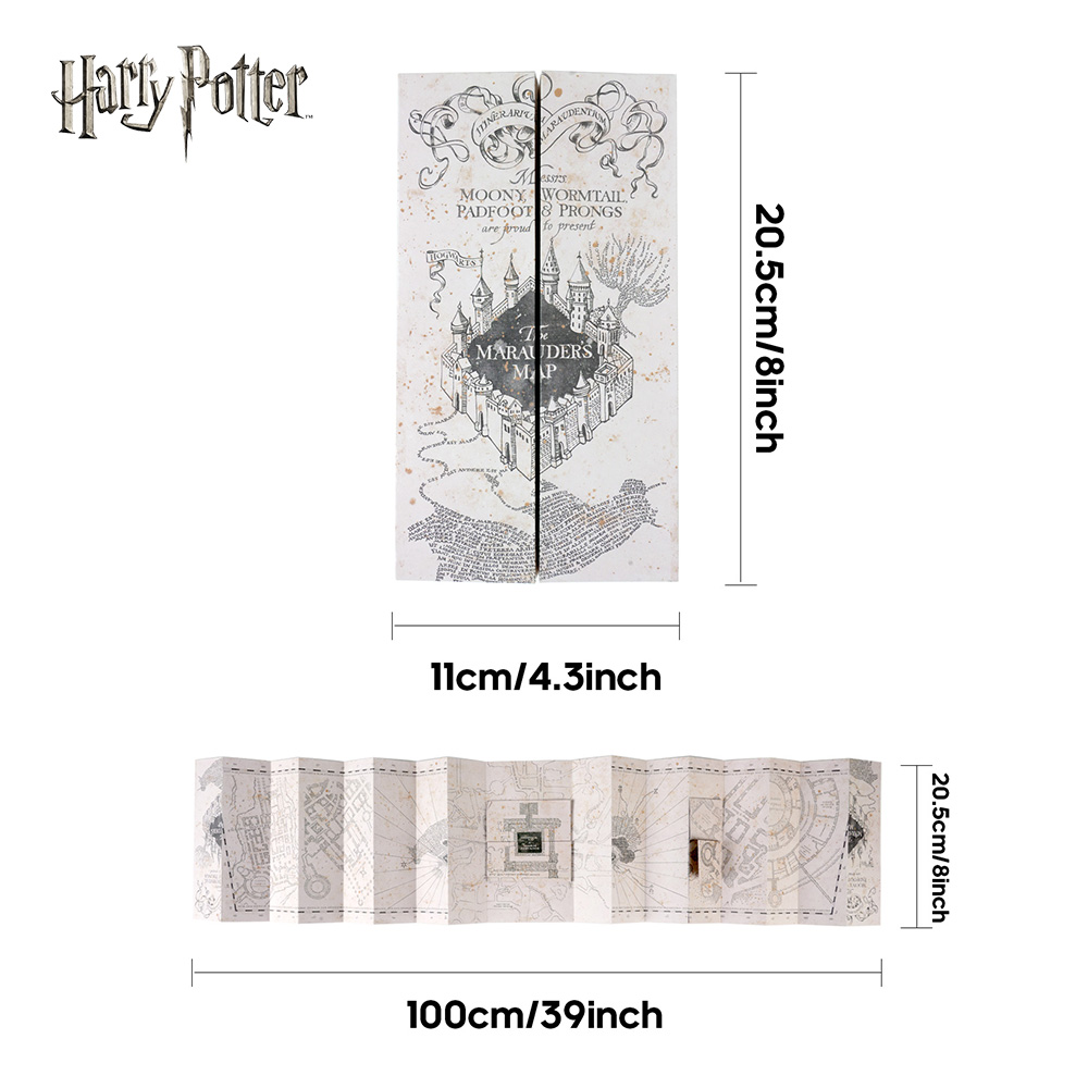 1PC Map Of The Marauder's Scho - Cosplay Prop incelemesi ve fiyatı