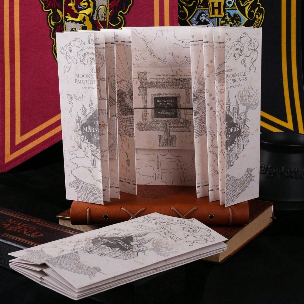 1PC Map Of The Marauder's Scho - Cosplay Prop incelemesi ve fiyatı