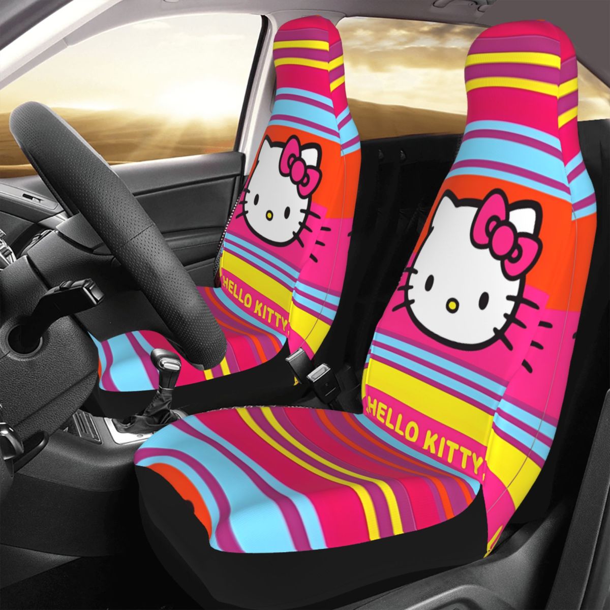 Hello Kitty Stripe Pattern Uni - Cosplay Prop Pattern incelemesi ve fiyatı