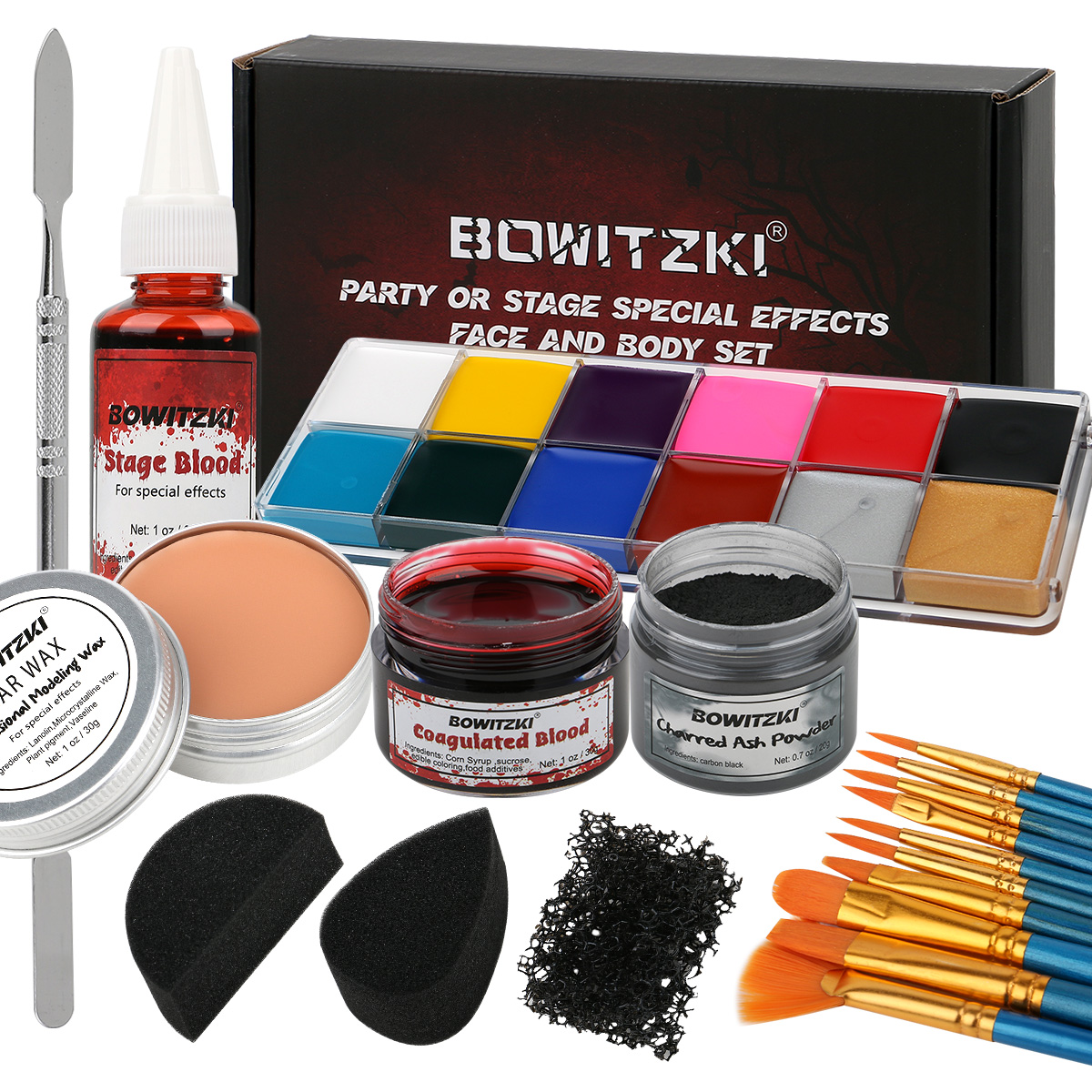 Bowitzki SFX Face Body Paint , - Body Paint Sfx incelemesi ve fiyatı