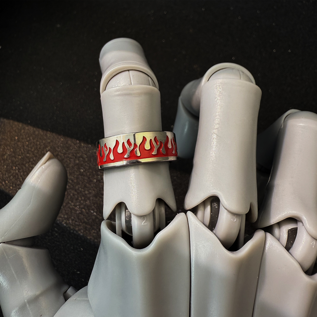Retro Flame Fire Stainless Ste - Cosplay Flame Prop incelemesi ve fiyatı